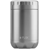 FLSK Edelstahl Food Jar I Thermobehälter - silber - 600 ml