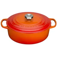 Le Creuset Signature Bräter 31 cm oval ofenrot