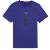 Puma Active Sports Graphic Tee II B, Jungen T-Shirts, Lapis Lazuli, 681806