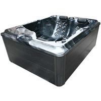 Outdoor Whirlpool FIJI Pearl Shadow Grau inkl. Abdeckung - 210 x 160 x 80cm