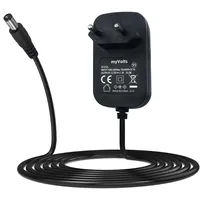 MyVolts 12V EU-Netzteil kompatibel mit Toshiba 3TB Stor.E Canvio Externe Festplatte