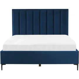 Beliani Sezanne 140 x 200 cm Blau