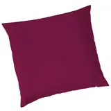 VARIO Kissenbezug Jersey 80 x 80 cm Bordeaux