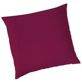 VARIO Kissenbezug Jersey 80 x 80 cm Bordeaux