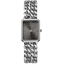 Rosefield Uhr - Damenuhr Octagon XS Studio Kettenoptik - Gr. unisize - in Grau - für Damen