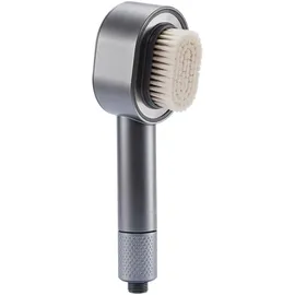 ideoon Ideoon, Duschbrause, 3-in-1 Duschkopf mit Bürste, Schwamm und Wasserspar Funktion - 2 x Premium-Wasserfilter - Wellness Brause für Ihr Spa-Erlebnis