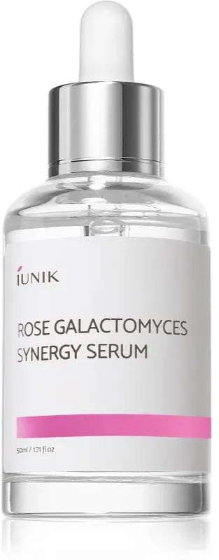 iUnik Rose Galactomyces regenerierendes und feuchtigkeitsspendendes Serum für fettige und problematische Haut 50 ml