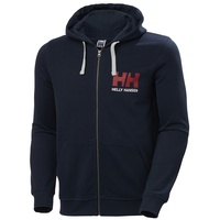 HELLY HANSEN HH Logo Full Zip Hoodie, Marineblau, M