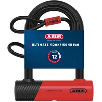 ABUS Ultimate 420K Rot/Schwarz Bügelschloss