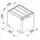 Franke Cube 40 28 l Schwarz