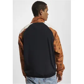 FUBU FB Initials Aop Block Track Jacket - Orange
