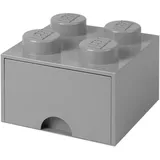 LEGO Brick 4 25 x 18 x 25 cm 1-tlg. dark grey