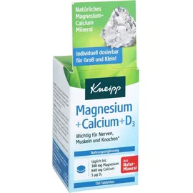 Kneipp Magnesium + Calcium + D3 Tabletten 150 St.