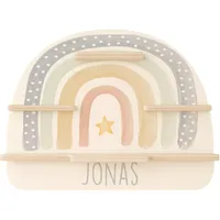 MINIHELDEN - Tonie Regal mit deinem Wunsch-Namen | Wandregal Kinderzimmer zur Aufbewahrung der Tonie Box & Hörfiguren | Tonieregal Mädchen und Jungen - Praktische Kinderzimmer deko & Geschenke Kinder