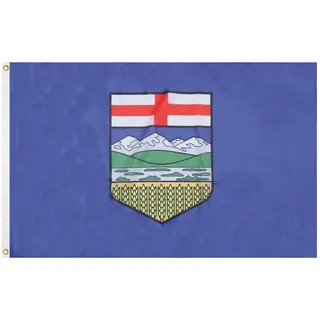 AZ FLAG Flagge Alberta 150x90cm - Alberta Fahne 90 x 150 cm - flaggen Top Qualität