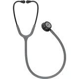 3M Littmann Classic III Stethoskop mit Gratis Gravur und Penlight (Grau/Smoke Edition)