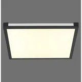 just light. LED-Deckenleuchte Mario Schwarz 45 x 45 cm