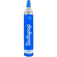 Sodapop Universal CO2-Zylinder | 425g Kohlensäure für bis zu 60 Liter frisches Sprudelwasser | geeignet für Wassersprudler, Sodastream, Arke, etc.