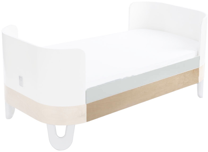 Gaia Baby Serena Juniorbett Extention / Erweiterung für Juniorbett, Farbe: Pure White