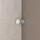 Rauch Möbel Drehtürenschrank, Kleiderschrank, 3-türig, 2 Schubkästen, Grau-metallic, Schwarz, Push-to-open, Griffprofil grau-metallic, 136x197x54 cm