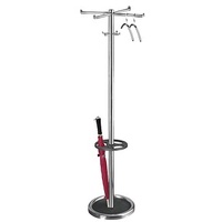 Kerkmann Kleiderständer Roma 30622914 silber Metall 8 Haken 50,0