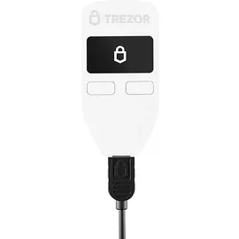 TREZOR Model One - White Bitcoin Wallet