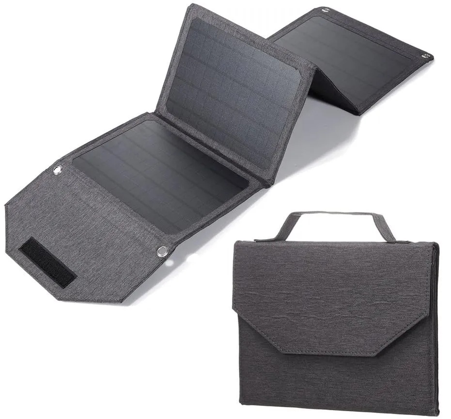 Cunsieun Solar Panel Faltbare 28w Portable Handy Power Banks Monokristalline Camping Wandern Solar Ladegerät