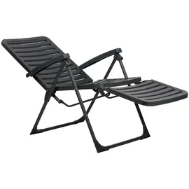 Lifetime Campingstuhl Verstellbar Schwarz
