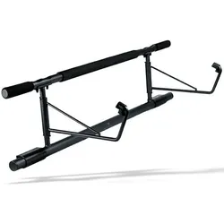 Klimmzugstange Tür - Klimmzugstange Türrahmen - Pull Up Bar PRO - 97 cm SCHWARZ 130 kg