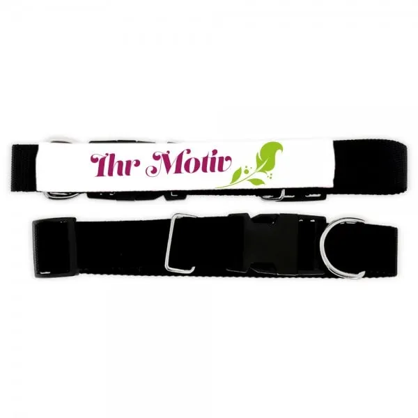 Tierhalsband (44-58 cm Umfang) inkl. Druck