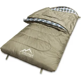 normani Deckenschlafsack 4-in-1 Schlafsack Antarctica, Extrem 4-Jahreszeiten Outdoor-Schlafsack mit Inlett