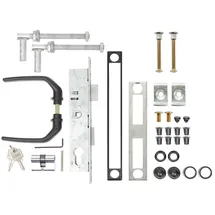 GAH Alberts Alberts Zubehör-Set für Wellengitter-Tore bis 1500 mm Höhe, feuerverzinkt
