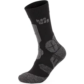 Hanwag Trek Socke Wandersocken schwarz 42-44