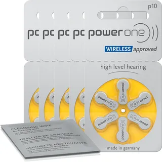 Power one Varta Power One Hörgerätebatterien P10 PowerOne PR70