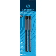 Schneider Permanentmarker Maxx 222 F 0,7 mm 2 St. Schwarz