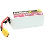 Red Power Modellbau-Akkupack (LiPo) 22.2V 5400 mAh 25 C Softcase XT90