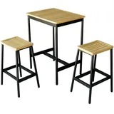 Primaster Bar-Set Salo Eucalyptusholz