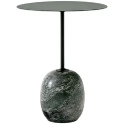 &Tradition Lato LN8 Beistelltisch, verde alpi marmor / deep green