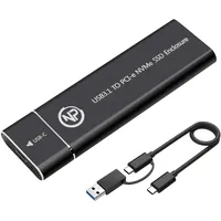 NPO 2 TB tragbare Externe SSD, bis zu 1000 MB/s Ultra Speed USB 3.2 Gen2 externes Solid-State-Laufwerk USB-C Mini Externe SSD für Laptops, Typ-C-Geräte