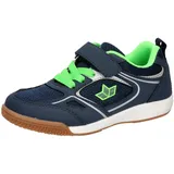 LICO Unisex Kinder Racine Vs Hallenturnschuhe, Marine Lemon, 35 EU