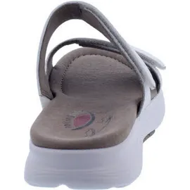 Gabor Rollingsoft Pantolette 66.811.50, Cervo (Glattleder), Weiss (Micro) 40 1/2 - weiß 40,5