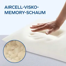 MLILY Lono Kopfkissen 80 x 40 cm Weiß