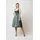 Nübler Dirndl Midi Thea in Petrol grün 52