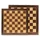 CAYRO Intarsien-schachbrett 40x40 Cm - Multicolor - One Size