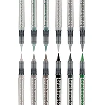 k.t. skalscy karin sj Pinselstift 12 St. Grau/Mehrfarbig