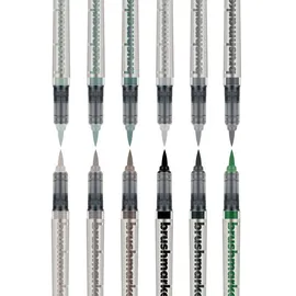 k.t. skalscy karin sj Pinselstift 12 St. Grau/Mehrfarbig
