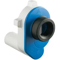 Haas + Sohn Haas Urinal-Absaug-Siphon für waagerechten Ablauf waagerecht,