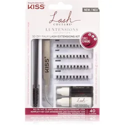 KISS Lash Couture LuXtensions Set zum Auftragen von künstlichen Wimpern 40 St.