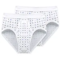 SCHIESSER Slip weiß L 2er Pack