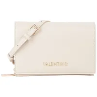 Valentino Ember Umhängetasche Kunstleder Beige/Weiß